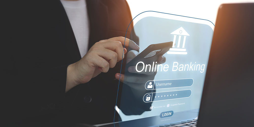 Online banking and payment security concept image on a mobile device, representing stopping payday loan ACH withdrawals after filing bankruptcy in Florida